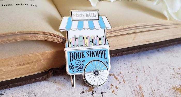 BOOK NERD Pin for Sale by retrippy