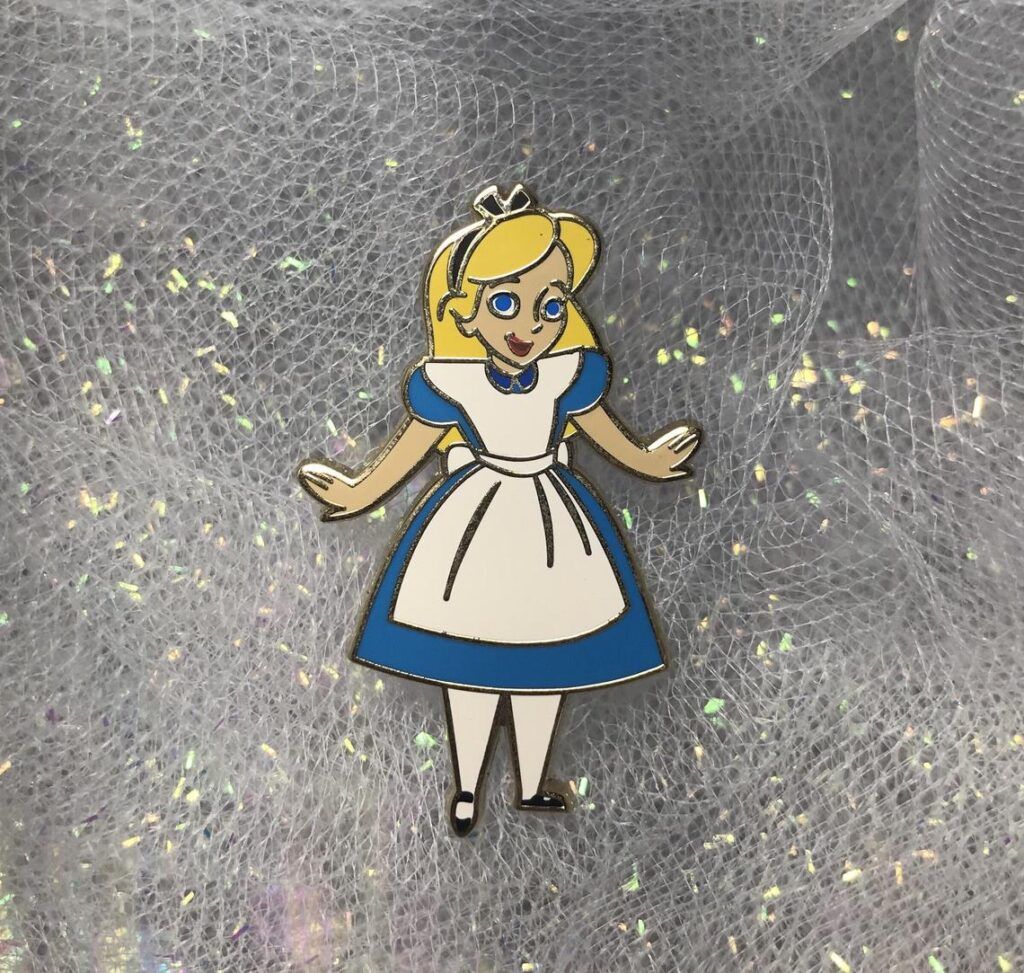 Alice In Wonderland Enamel Pins for Your Bookish Collection - 27