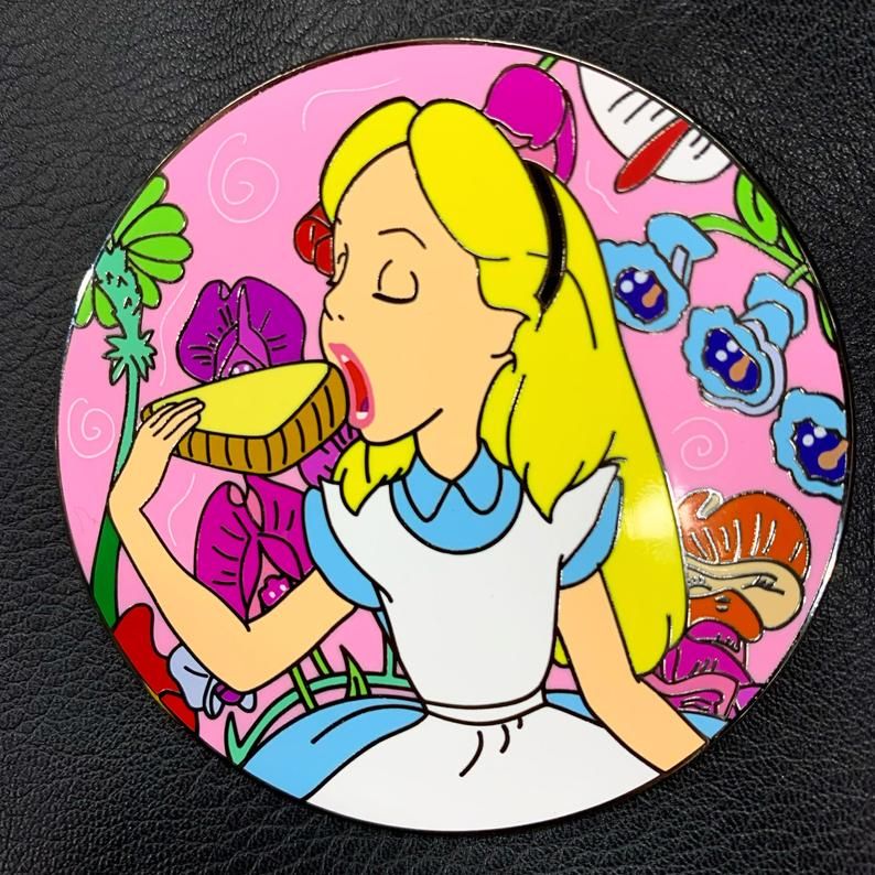 Alice In Wonderland Enamel Pins for Your Bookish Collection - 74