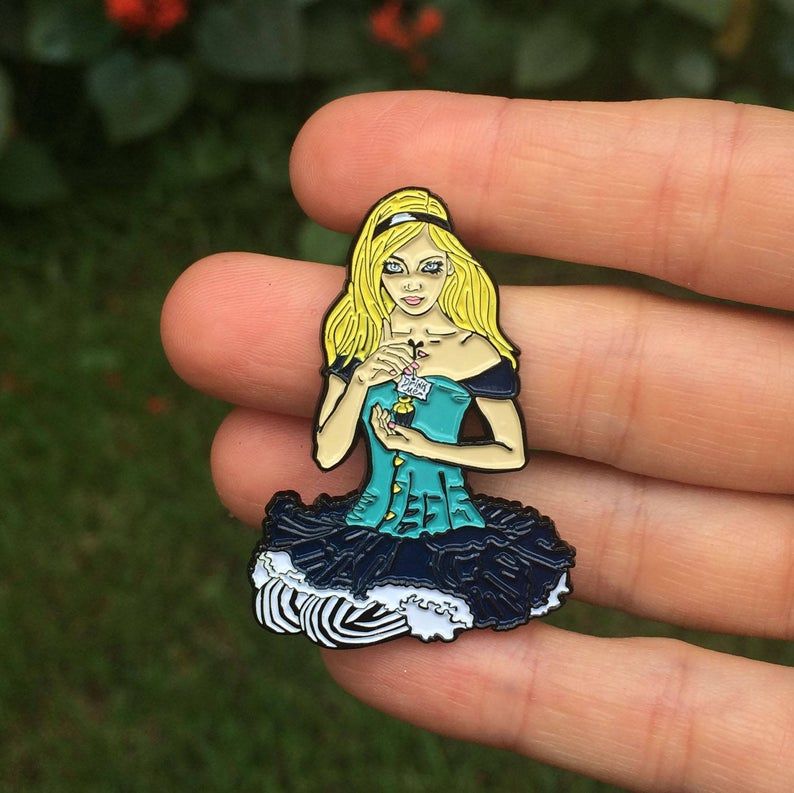 Alice In Wonderland Enamel Pins for Your Bookish Collection | Book Riot