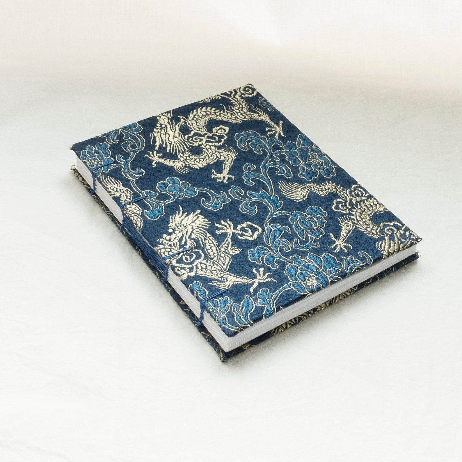 Fabric Chinese dragon journal