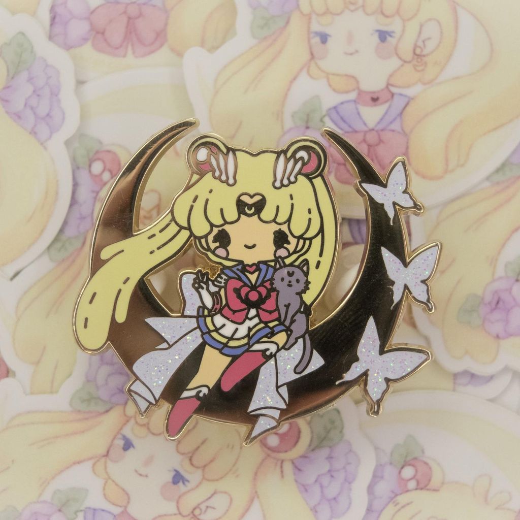 50  SAILOR MOON Enamel Pins to Add Some Sparkle to Your Life - 13