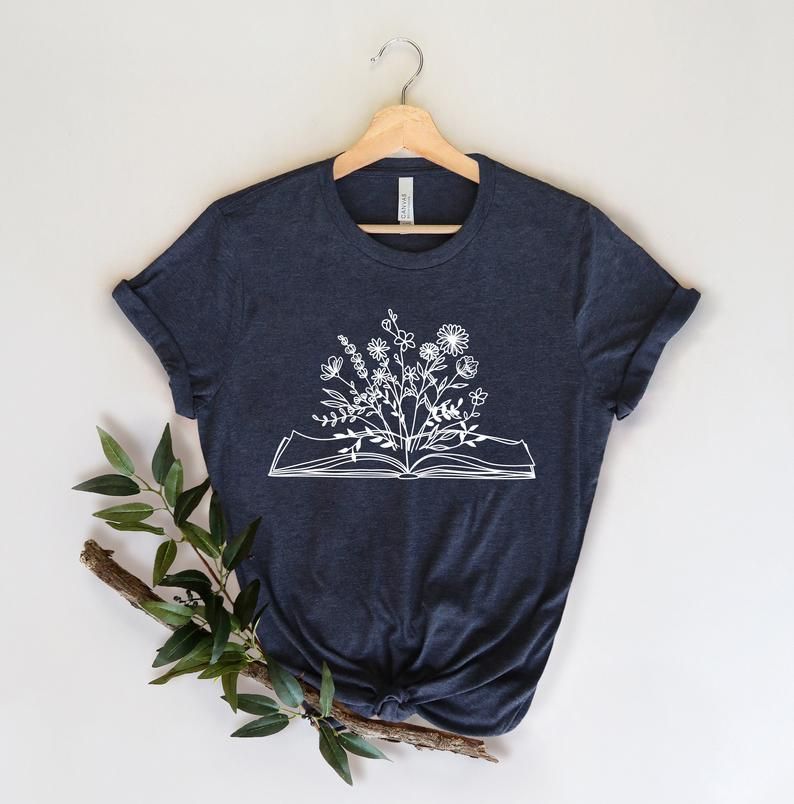 wildflowers book shirt