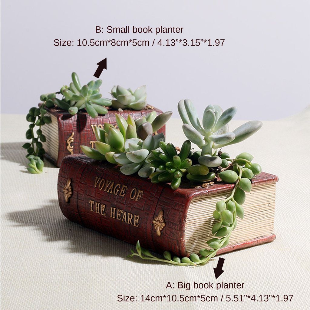 book planter