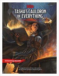 Tasha's Cauldron of Everything D&D book cover