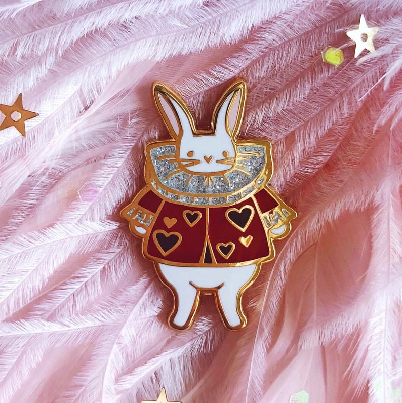 Alice In Wonderland Enamel Pins for Your Bookish Collection - 70