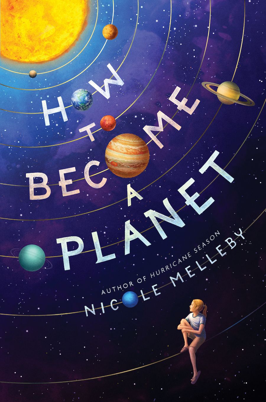 cover image of How to Become a Planet by Nicole Melleby