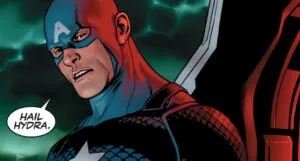 Captain American hail hydra panel