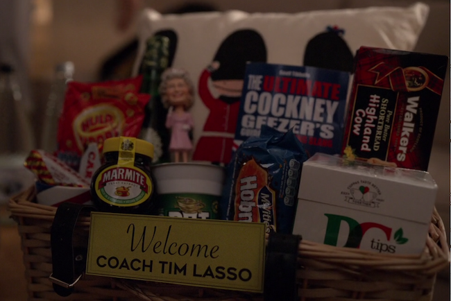 Welcome, Coach Tim Lasso gift basket