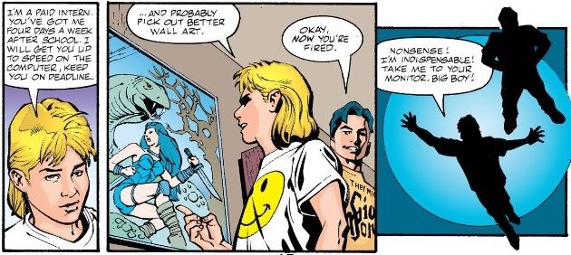 panel from Green Lantern #129