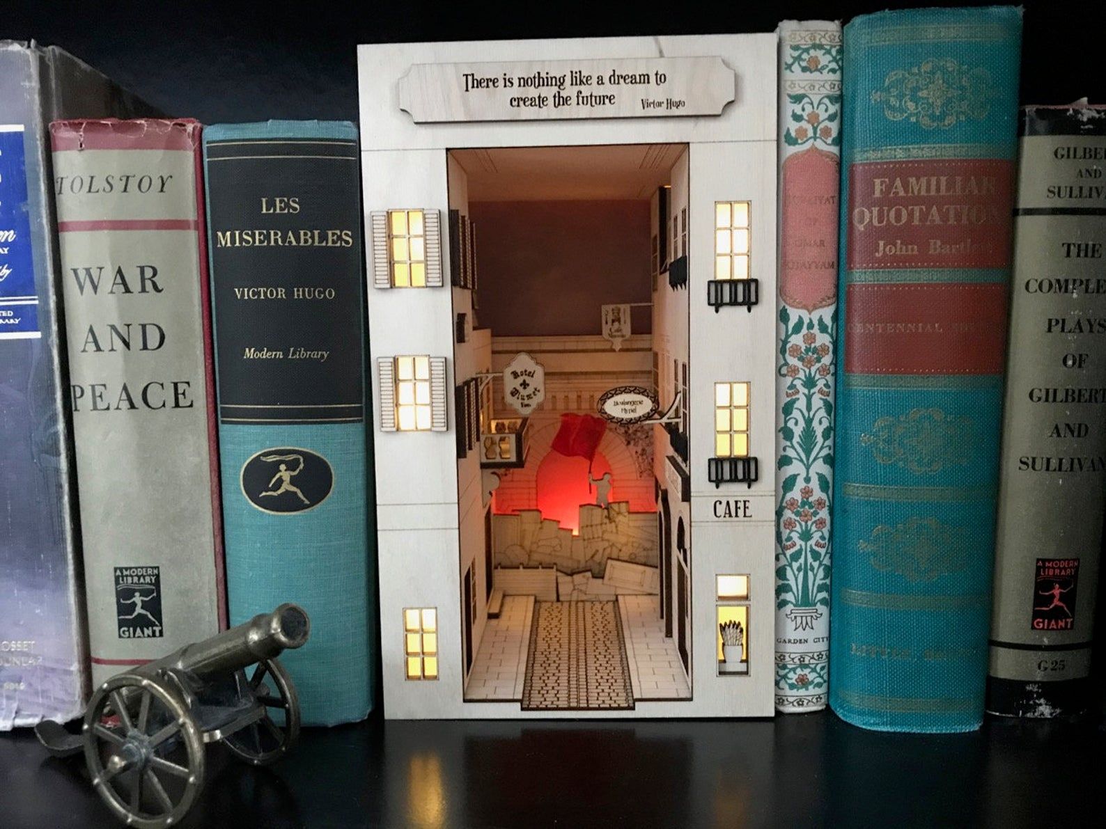 DIY Book Nook Shelf Inserts To Liven Up Your Bookcases