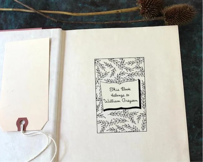 Little Golden Books Ex Libris stamp