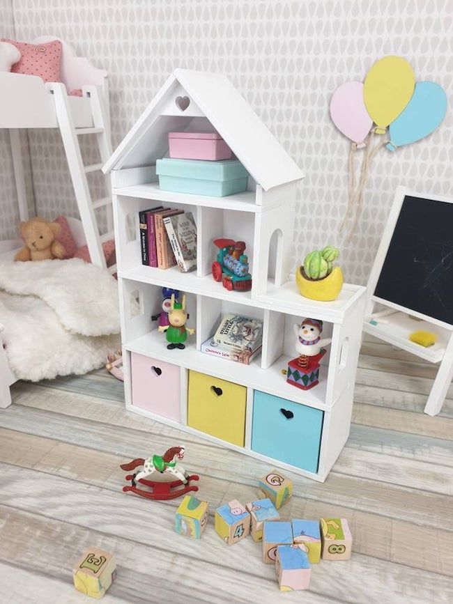 Dollhouse Bookcases and Libraries for Miniature Booklovers - 72