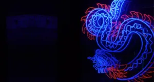 neon dragon for asian SFF feature