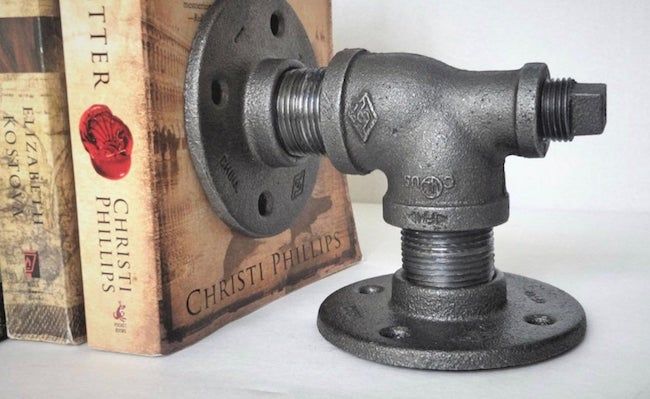industrial cast bookends