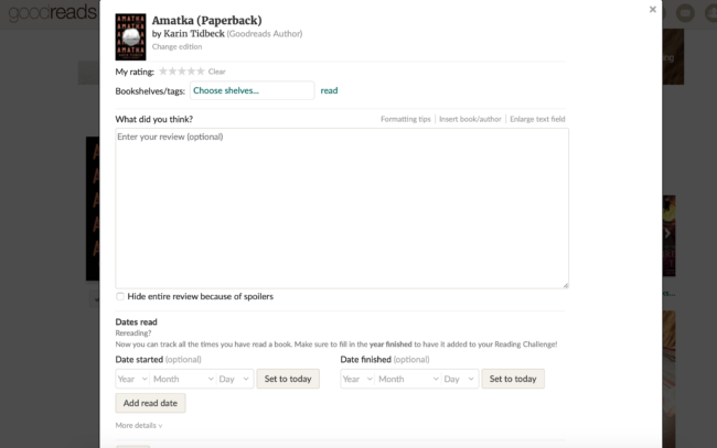 Still No Half Stars  The Pros and Cons of the New Goodreads Book View - 4