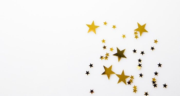 a photo of stars confetti