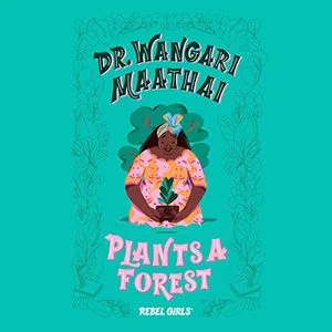 Dr Wangari Maathai plants a forest cover
