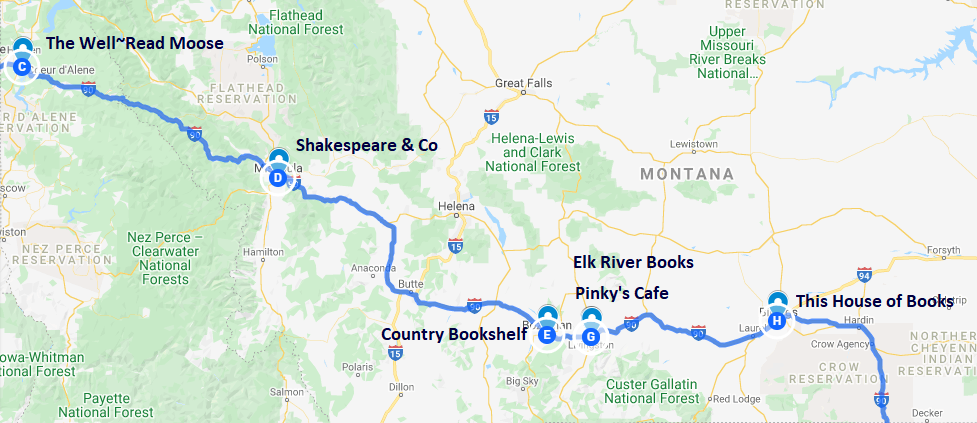 A Bookish Cross Country U S  Road Trip  I 90 - 93