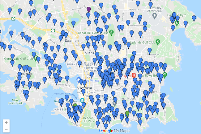 Little Free Library Google map