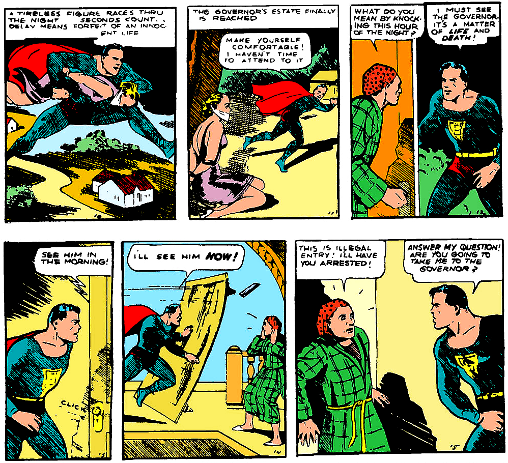 First Appearance Flashback  Superman - 71