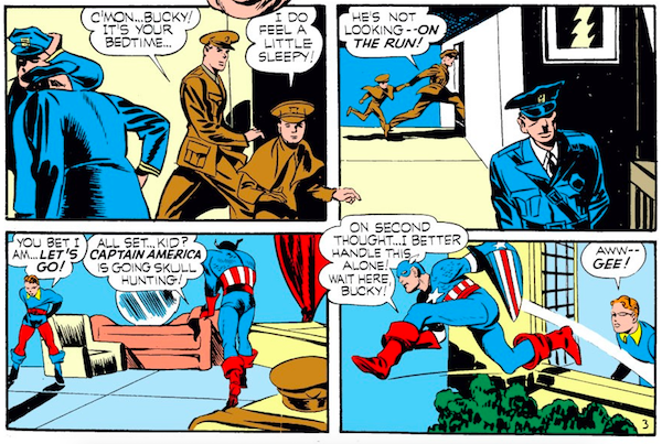 First Appearance Flashback  Captain America - 11