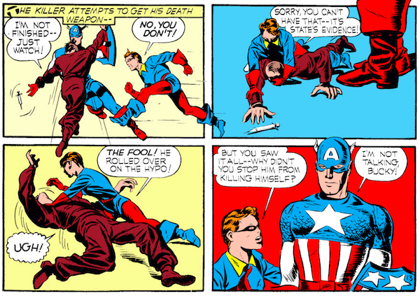 First Appearance Flashback  Captain America - 64