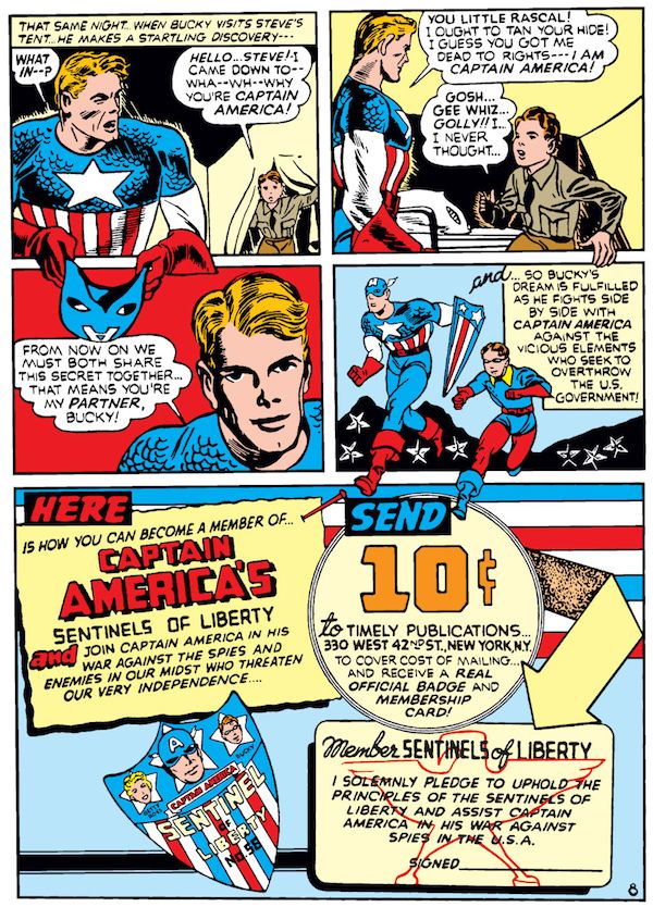 First Appearance Flashback  Captain America - 21