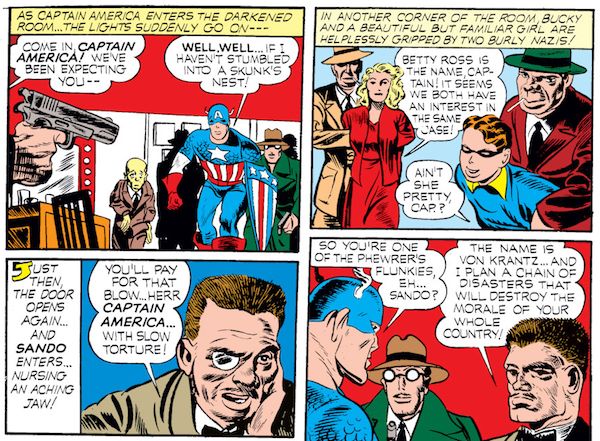 First Appearance Flashback  Captain America - 45