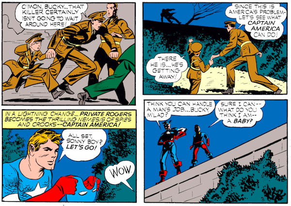 First Appearance Flashback  Captain America - 35