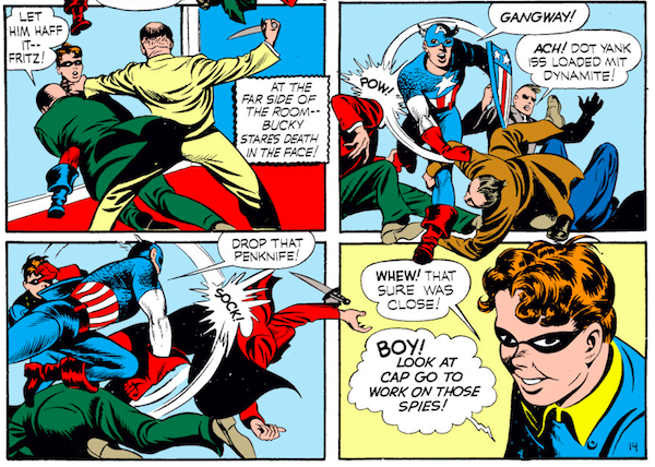 First Appearance Flashback  Captain America - 6