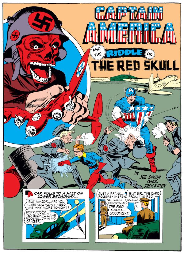 First Appearance Flashback  Captain America - 1