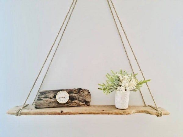 Driftwood Bookshelves That Bring the Beach Reading Experience Home - 55