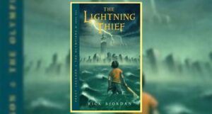 Book cover of The Lighting Thief by Rick Riordan