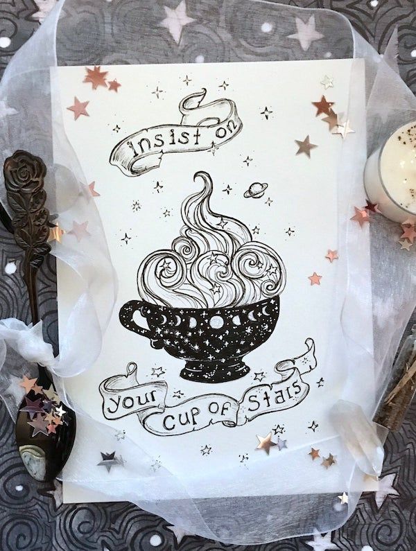 Insist on Your Cup of Stars  12 Shirley Jackson Prints and More - 47