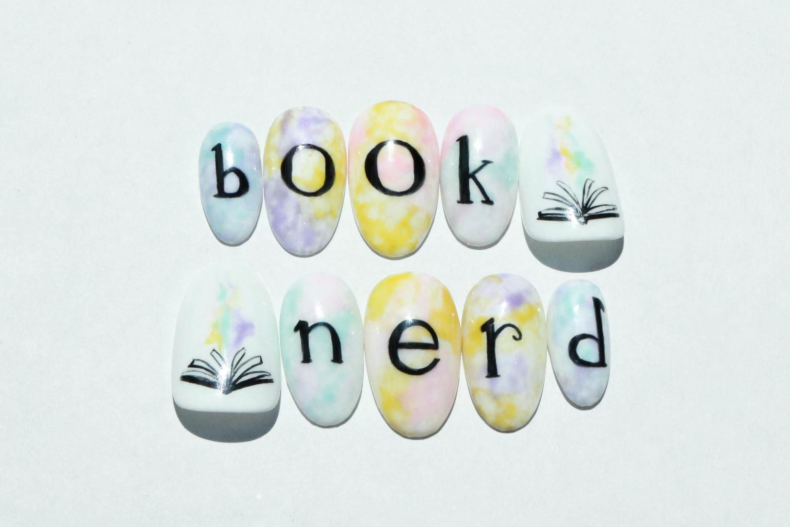 Nailed It  Bookish Press On Nails and Decals - 16