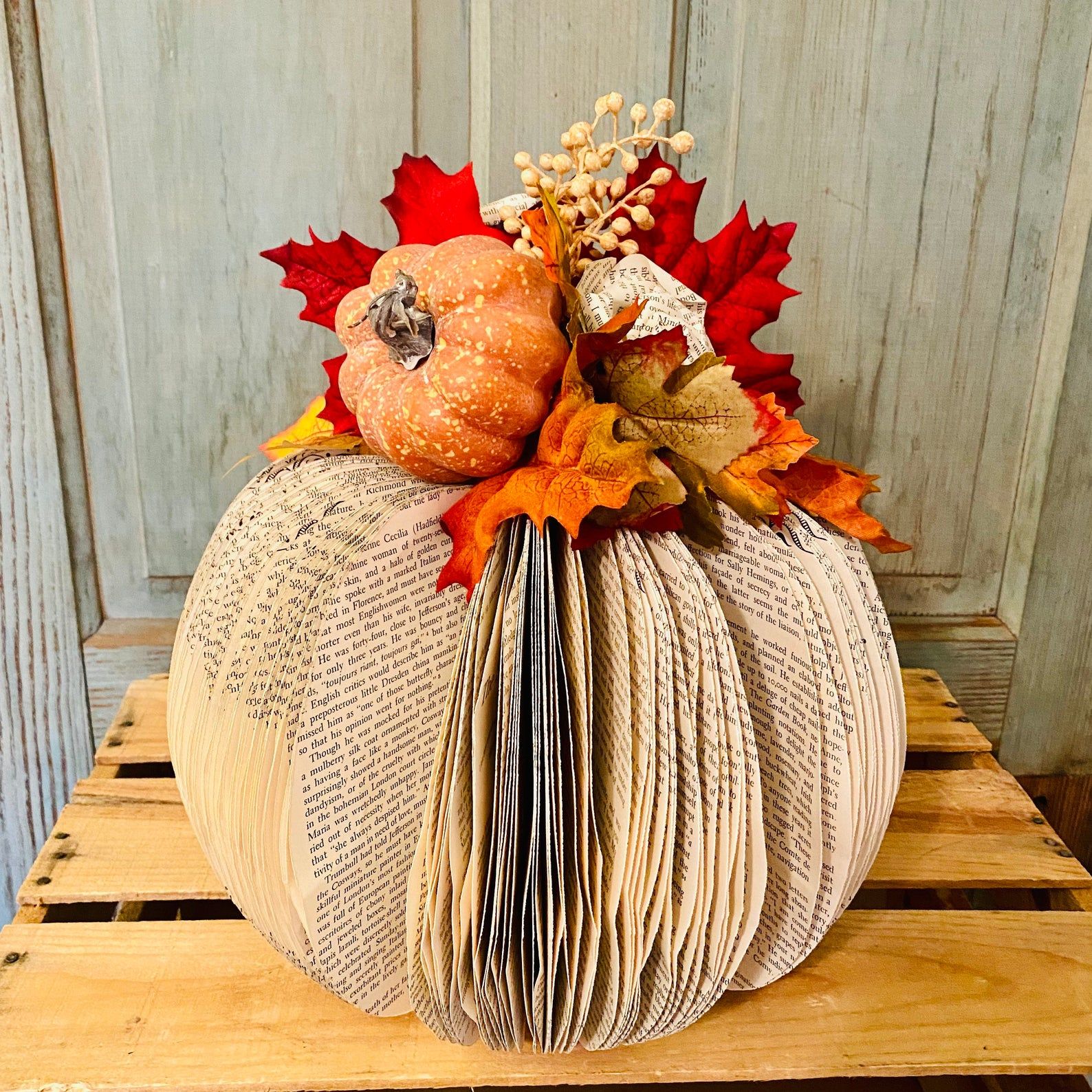 Pumpkin Spice   All Things Nice  Bookish Fall Decor - 65