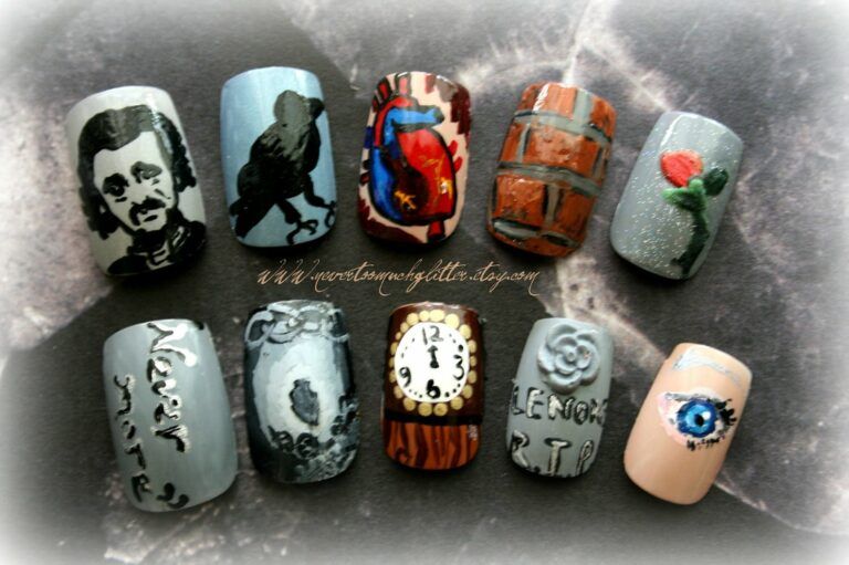 Nailed It: Bookish Press-On Nails and Decals