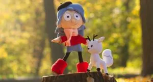 fleecey Hilda and Twig dolls