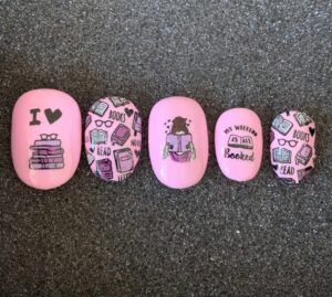 Nailed It: Bookish Press-On Nails and Decals