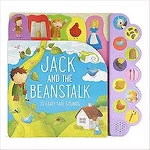 Jack and the Beanstalk board book cover (music books for kids)