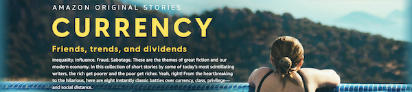 Screenshot of Amazon Original Stories "Currency" collection