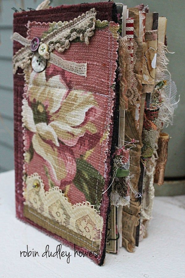 Wedding junk journal class on Etsy.