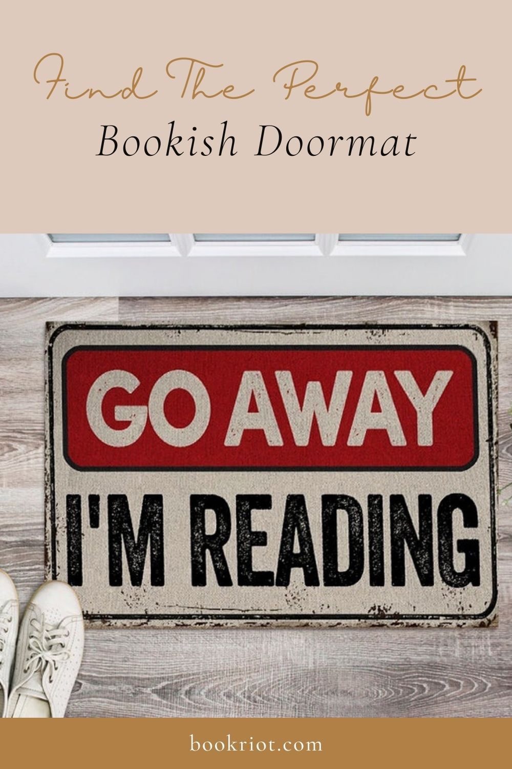 Bookish Doormats To Your Guests
