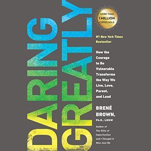 audiobook cover image of Daring Greatly By Brené Brown
