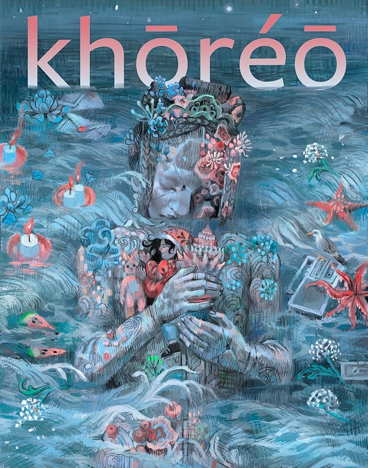 Image de la couverture du numéro 3 du magazine littéraire Khoreo