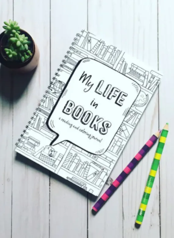 kid's reading journal image