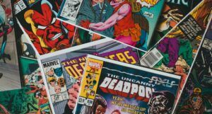 pile of marvel comics