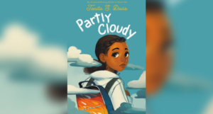 Partly Cloudy cover with blurred background