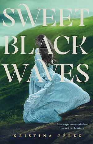 couverture de livre de douces vagues noires